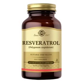 Resim SOLGAR Resveratrol 60 Kapsül 100mg 