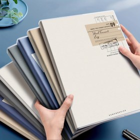 Resim Su geçirmez Yumuşak Kapaklı Defter - B5/A5, 136 Sayfa, Ofis, Ev & Okul Kullanımı İçin Çizgili Günlük 