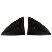 Resim Dashanshop Tesla Model Y Arka Tavan Penceresi Bright Black Abs Plastik Dekoratif Koruma Kapama 
