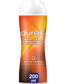 Resim Durex Ylang Ylang 2'si 1 Arada Kayganlaştırıcı & Masaj Jeli 200 ML 