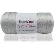 Resim The Fabric Yarn Gümüş Soft Ribbon Iplik 