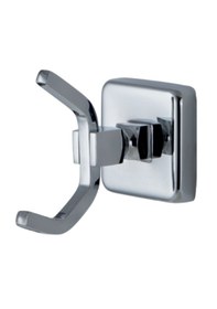 Resim Çelik Banyo Paslanmaz Pirinç Kumru 1 Li Askılık Gri 