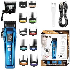 Resim Erkekler İçin Kemeı Saç Kesme Makineleri, Salon Sınıfı Profesyonel Giyotin Km-2796blue 