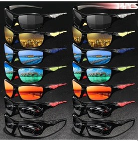 Resim Fastbuy Wangxi 2 Her Biri 14 Parça Vintage Spor Moda Fotokromik Lensli Hafif Tam Çerçeve Erkek Kadın Gözlük Altın Renk Altın 