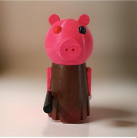Resim Roblox Piggy Karakter Figürü 12 Cm 
