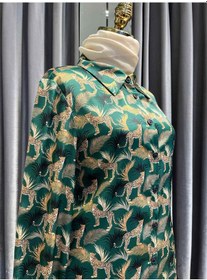 Resim Nars Kaplanlı Krep Gömlek - Desenli - 2 DESENLI 