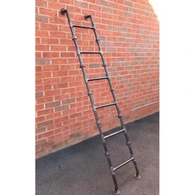 Resim Blbn Design Dekoratif Borudan Raf ve Askılık 