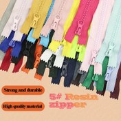 Resim Otomatik Kilit Mekanizmalı 3 Adet Çok Renkli Reçine Plastik Fermuarlar, Ceketler, Giyim Aksesuarları ve DIY El Sanatları için Uzunlukları 49.99-119.99 cm - Dayanıklı ve Canlı Renkler, Otomotiv Kilitli Fermuarlar | Fonksiyonel Moda Aksesuarı | Dayanıklı Fermuar Dişleri 