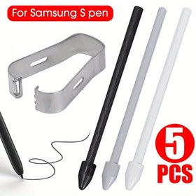 Resim Stylus S Pen Uçları Samsung Galaxy Tab S6 / S7 Plus S8 / S9 Plus / S9 Ultra Not 10/20 Ultra S21 / S22 / S23 / S24Ultra Için Yedek Tablet Kalem İpuçları 