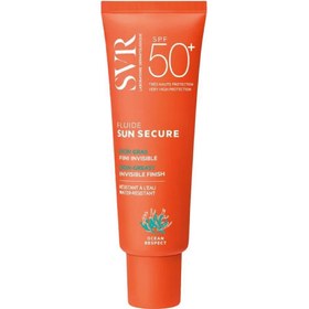 Resim Svr Sun Secure Fluide 50+ Faktör Hassas Ciltler İçin Renksiz Güneş Koruyucu Krem 50 ml 