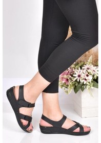 Resim Aryan 02-380 Orto Pedik Kadın Günlük Sandalet 001 