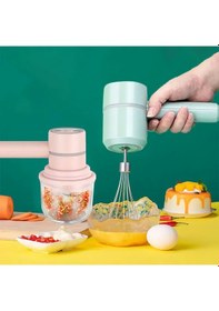 Resim Mj Tech Şarjlı Taşınabilir Kablosuz Çırpıcı Mikser 250 ML 
