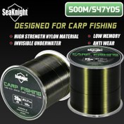 Resim SeaKnight 500m/547Yds Süper Güçlü Sazan Balıkçılık İpi, 0.26mm-0.40mm 4.54KG-11.34kg Monofilman Naylon Oluk, Çeşitli Dayanımlar Mevcut, Su Altında Görünmez, Sazan Balıkçılığı İçin Temel Malzeme 