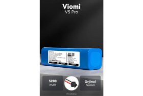 Resim Viomi V5 Pro 5200MAH Robot Süpürge Bataryası - Çok Katmanlı Koruma Teknolojisi 