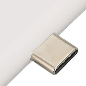 Resim Shanrya Kimlik Cep Telefonu Kart Okuyucu, 125Khz Tip C Arayüz Kartı Okuyucu Yüksek İletim Verimliliği Cep Telefonu Için Dayanıklı Tak Ve Çalıştır (Beyaz) 