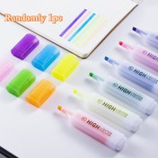 Resim 6 Renkli Fosforlu Kalem - Geniş Kapasiteli, Canlı Renkler (Mor, Yeşil, Mavi, Pembe, Sarı, Turuncu) Öğrenciler, Projeler ve Ofis Kullanımı İçin - Not Alma, Günlük Tutma ve Yaratıcı Projeler İçin Dayanıklı Plastik Markörler, Okul İçin Fosforlu Kalemler, Günlük Tutma Temel Malzemeleri, Renkli Fosforlu Kalemler, Pürüzsüz Yazım 