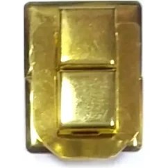 Resim Yaylı Klips, Kutu Ön Kilidi Büyük, Sarı, 1 Adet 