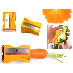 Resim Kalemtraş Havuç Meyve Sebze Soyacağı Carrot Sharpener Asorti Karışık 