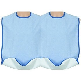 Resim Caretex G885 Yetişkin Yemek Önlüğü Beyaz-Beyaz 2'Li Set 