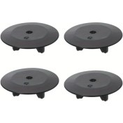 Resim Sunshine011 4 Adet Siyah Lavabo Conta Hortumu, 55mm Su Geçirmez, Sızdırmaz, Kolay Kurulum 