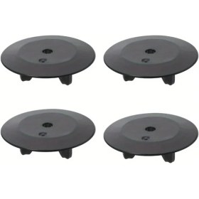 Resim Sunshine011 4 Adet Siyah Lavabo Conta Hortumu, 55mm Su Geçirmez, Sızdırmaz, Kolay Kurulum 