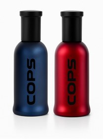 Resim COPS Eti Erkek Cep Parfümü Mavi ve Kırmızı 2'li Set (28mlx2) 