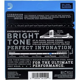 Resim D'Addario EXL120 XL Nickel Elektro Gitar Teli - Super Light (9-42) 