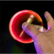 Resim Generic LED Işıklı Stres Giderici Fidget Spinner Kalem - 3'ü 1 Arada Tükenmez Kalem, Dönen Oyuncak 