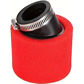 Resim Hightower 38mm Dirsekli Motosiklet Scooter Dirt Pit Bike Moped Hava Filtresi Süngeri 