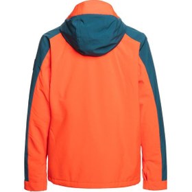 Resim Quiksilver Mission Block Jk Erkek Kırmızı Snowboard Ceketi 