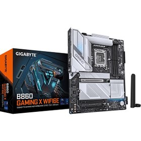 Resim B850 Gaming X WiFi6E 9066 MHz OC DDR5 Soket 1851 M.2 USB4 HDMI DP ATX Anakart 