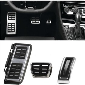 Resim Golf 7-A3-Polo-Leon-Passat Alüminyum Pedal Set Otom-Manue-Otomatik 