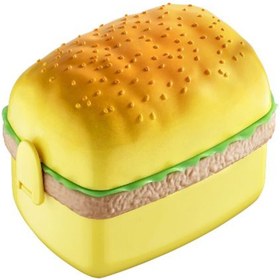 Resim rafiel Dikdörtgen Hamburger Beslenme Kabı 