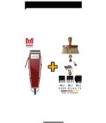 Resim Moser 1400 Saç Kesme Makinesi Set 