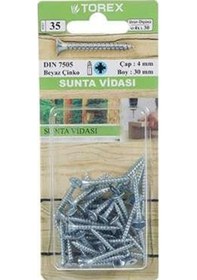Resim Sunta Vidası 4X30 - Torex Dın 7505 