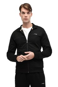 Resim Lumberjack ML RENATO 18ITL1013 5PR Siyah Erkek Eşofman Üstü 
