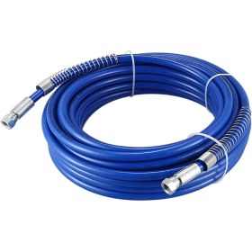 Resim Qcuiil 15 M Püskürtme Hortumu Havasız Boya Hortumu 1/4 Inç Havasız Püskürtücü 3600 Psı Püskürtme Aleti Püskürtme Suyu Için Yüksek Basınçlı Elyaf Boru (Yurt Dışından) 