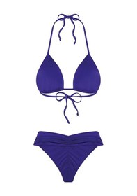 Resim Bonesta Rory Drapeli Üçgen Mor Bikini Takımı Mor 