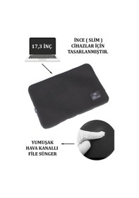 Resim Case Club File Sünger 17,3 inç Apple Uyumlu MacBook ve Laptop Kılıfı 