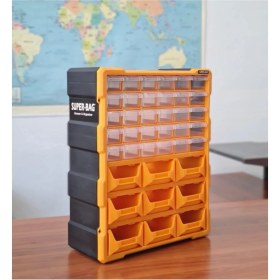 Resim 39’lu Monoblok Avadanlık ve Çekmece Seti, Kullanışlı ve Şık Depolama Çözümü 