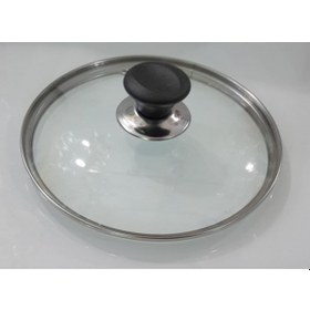 Resim Cam Kapak Tencere Kapağı 24 Cm 