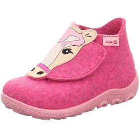 Resim Superfit Happy Octi Pembe Unicorn Çocuk Keçe Panduf Pembe 