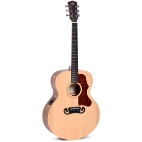 Resim Sigma GJME Elektro Akustik Gitar (Natural) 