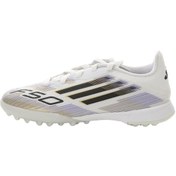 Resim Jı0002-c Adidas F50 League Tf J Çocuk Spor Ayakkabı Beyaz Jı0002-c Beyaz Sarı 