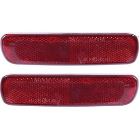 Resim Symbee Toyota Land Cruiser İçin 1 Çift Araba Arka Tampon Reflektör Fren Lambası 