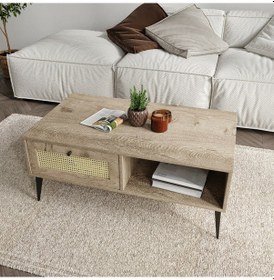 Resim Rosepal Mobilya Diamond Çİft Bölmeli Orta Sehpa 