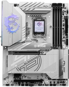Resim MSI MPG Z890 Edge TI WIFI Intel Z890 9200 MHz (OC) DDR5 Soket 1851 ATX Anakart 