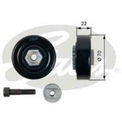 Resim GATES ALTERNATOR GERGI RULMANI (CHEVROLET : AVEO 1.2 08 / SPARK 1.2 10 ) - T36408 