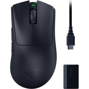 Resim Razer Deathadder V3 Pro 8k RZ01-04630300-R3WL Şarjlı Optik Kablolu/kablosuz Oyuncu Mouse Teshir 