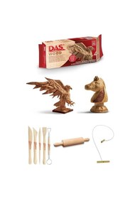 Resim Das Wood 350 Gr Modelling Clay Ahşap Modelleme Ebeşuar Kil Seti 